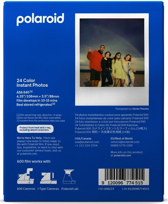Polaroid 600 Color kaina ir informacija | Priedai fotoaparatams | pigu.lt