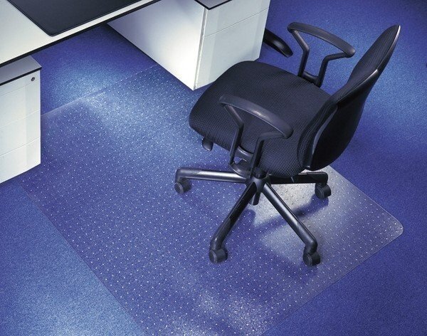 Apsauginė danga kiliminėms grindims Rillstab, 120 x 150 cm 1404-011 цена и информация | Biuro kėdės | pigu.lt