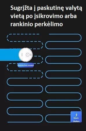 Mamibot EXVAC880 kaina ir informacija | Dulkių siurbliai-robotai | pigu.lt