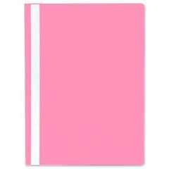 Папка, класс AD, розовая обложка 100/150 серая, 1 шт. в упаковке цена и информация | Канцелярские товары | pigu.lt