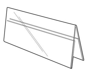 Stalo kortelė 210/145x210mm, A5 horizontali kaina ir informacija | Kanceliarinės prekės | pigu.lt