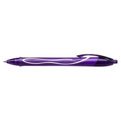 Gelinis rašiklis Bic Gel-Ocity Quick Dry, violetinis, 1 vnt. 964772 цена и информация | Rašymo priemonės | pigu.lt