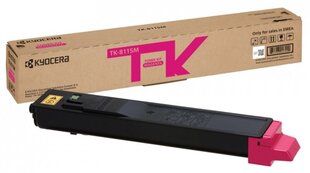 Kyocera (1T02P3BNL0, TK8115M), purpurinė kasetė kaina ir informacija | Kasetės lazeriniams spausdintuvams | pigu.lt