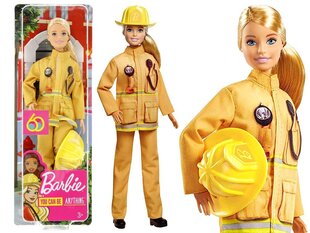 Lėlė Barbie Firefighter kaina ir informacija | Žaislai mergaitėms | pigu.lt