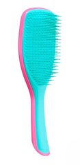 Plaukų šepetys drėgniems plaukams šukuoti Tangle Teezer The Wet Detangler Large Hairbrush Hyper Pink Tangle Teezer 1 vnt. kaina ir informacija | Šepečiai, šukos, žirklės | pigu.lt