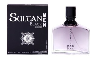 Туалетная вода Jeanne Arthes Sultane Men Black EDT для мужчин 100 мл цена и информация | Мужские духи | pigu.lt