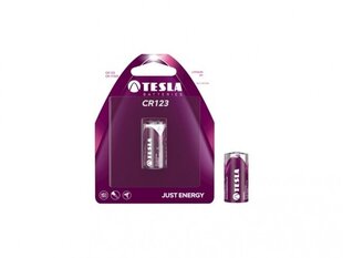 Baterija "Tesla" CR123, 1 vnt. kaina ir informacija | Elementai | pigu.lt
