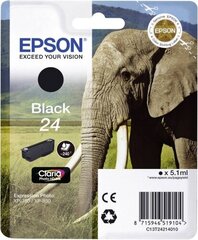 Rašalinė kasetė Epson T2421 (C13T24214012), juoda kaina ir informacija | Kasetės rašaliniams spausdintuvams | pigu.lt