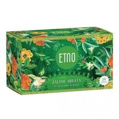Зеленый чай ETNO с облепихой и мелиссой 40 г (2 г x 20 шт.) цена и информация | Чай | pigu.lt