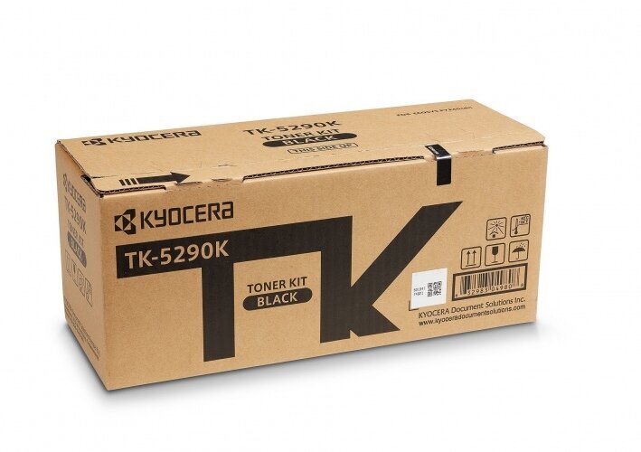Kyocera TK-5290K (1T02TX0NL0), juoda kasetė kaina ir informacija | Kasetės lazeriniams spausdintuvams | pigu.lt