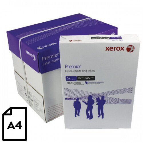 Biuro popierius Xerox Premier A4, 80g, 500 lapų kaina ir informacija | Sąsiuviniai ir popieriaus prekės | pigu.lt