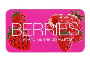 Палетка теней BYS BERRIES On The Go цена и информация | Тушь, средства для роста ресниц, тени для век, карандаши для глаз | pigu.lt