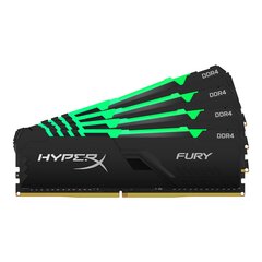 HyperX FURY HX426C16FB3AK4/128 memory module 128 GB 4 x 32 GB DDR4 2666 MHz kaina ir informacija | Operatyvioji atmintis (RAM) | pigu.lt