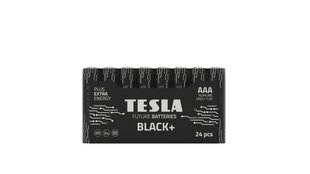 Батарейка Tesla AAA Black + R03, 24 шт. цена и информация | Батарейки | pigu.lt