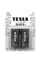 Baterija "Tesla" C Black+ LR14 (2 vnt.) kaina ir informacija | Elementai | pigu.lt