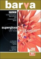 Фотобумага Barva Profi Super Glossy, 255 г / м², A3, 20 листов цена и информация | Kanceliarinės prekės | pigu.lt