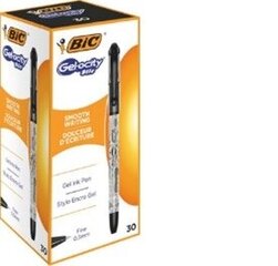 Ручка BIC Gel-ocity Stic Gel, черная, 30 шт цена и информация | Письменные принадлежности | pigu.lt