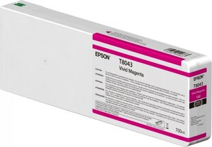 Rašalinė kasetė Epson (C13T804300), ryškiai purpurinė kaina ir informacija | Kasetės rašaliniams spausdintuvams | pigu.lt