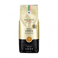 Kavos pupelės O'Ccaffe crema e aroma 100% Arabica 1kg kaina ir informacija | Kava, kakava | pigu.lt