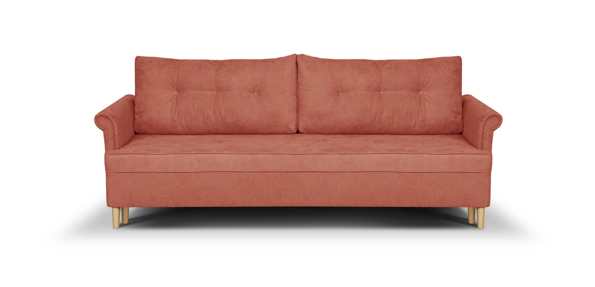 Sofa Bellezza Elite, raudona kaina ir informacija | Sofos | pigu.lt