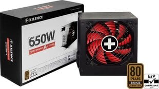 Xilence Performance A+ III 650W XN084 kaina ir informacija | Maitinimo šaltiniai (PSU) | pigu.lt