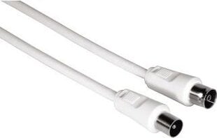 Hama Antenna Cable, coax plug - coax socket, 5 m, 75 dB цена и информация | Кабели и провода | pigu.lt