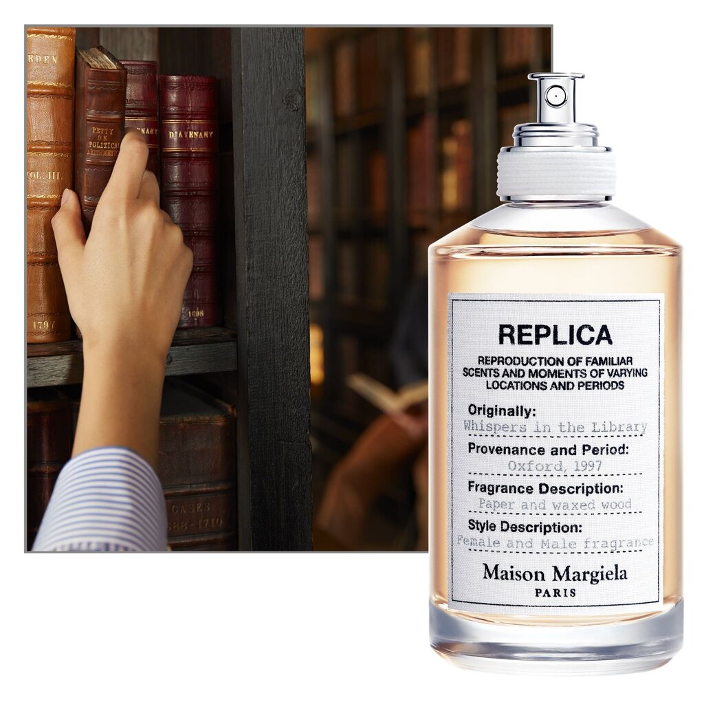 Tualetinis vanduo Maison Margiela Replica Whispers In The Library EDT moterims/vyrams 100 ml kaina ir informacija | Kvepalai moterims | pigu.lt