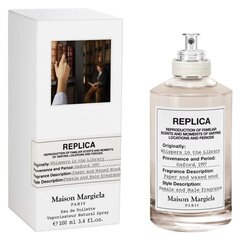 Туалетная вода для женщин/мужчин Maison Margiela Replica Whispers In The Library EDT 100 мл цена и информация | Женские духи | pigu.lt