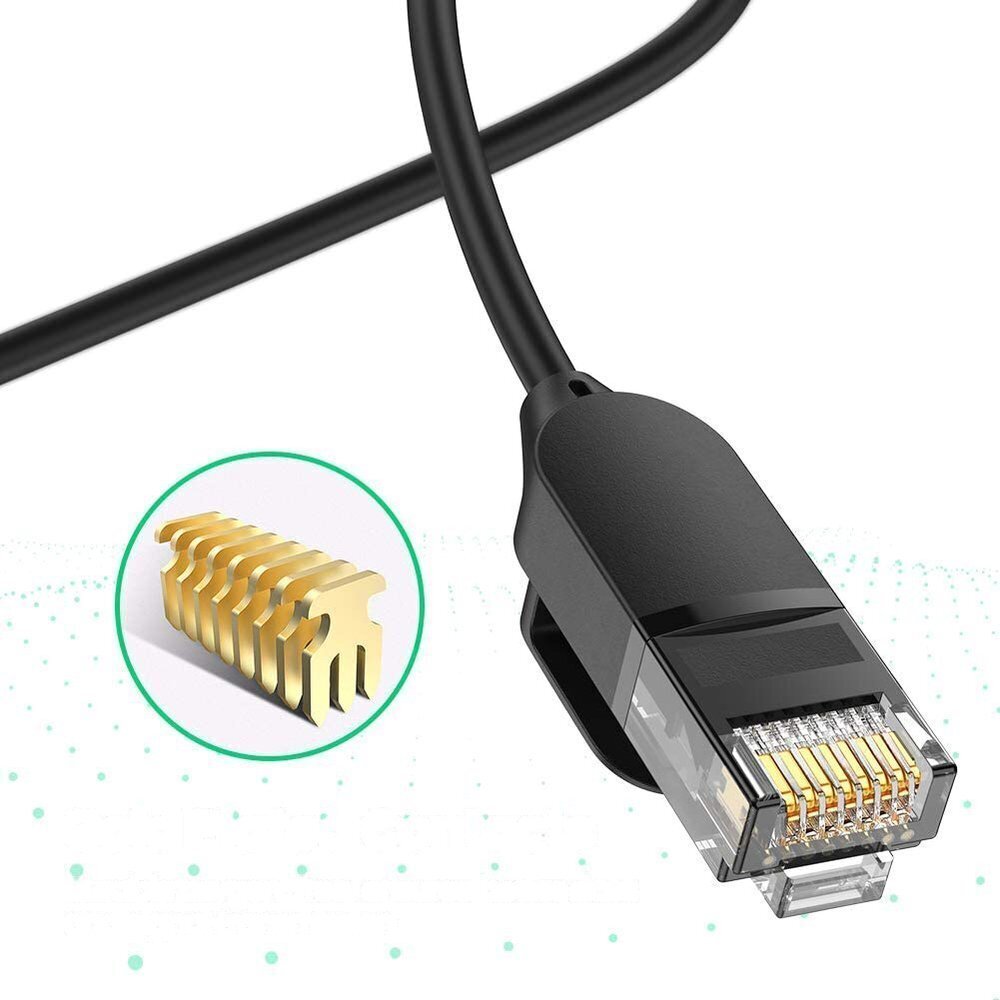 Ugreen RJ45 Cat 6A, UTP, 3 m kaina ir informacija | Kabeliai ir laidai | pigu.lt