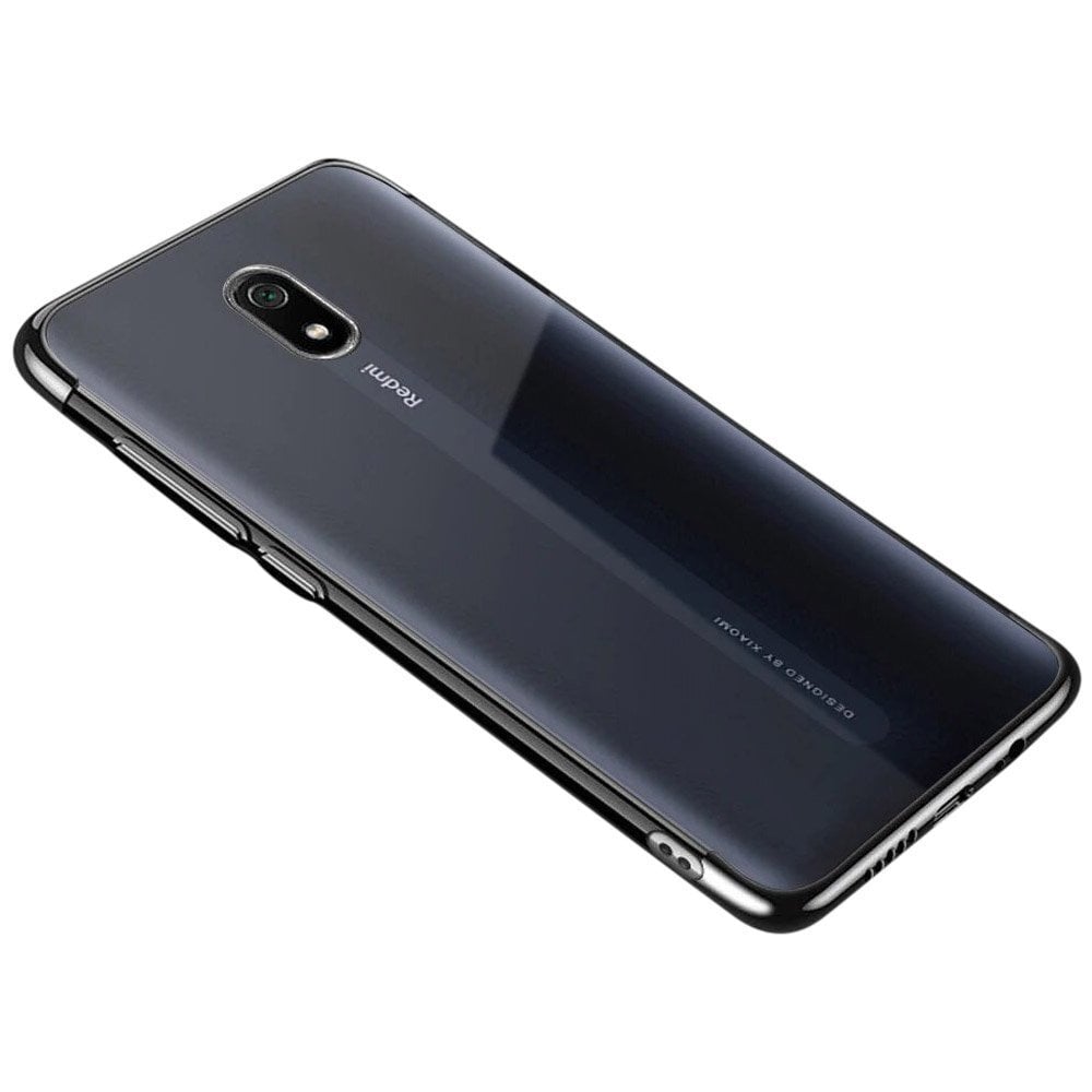 Hurtel Clear Color Case skirtas Xiaomi Redmi 8A, juodas цена и информация | Telefono dėklai | pigu.lt