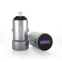 Automobilinis įkroviklis Dudao fast USB 5 A 22,5 W 3.0 VOOC (R4Pro Upgrade gray) kaina ir informacija | Krovikliai telefonams | pigu.lt