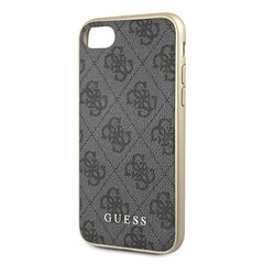 Guess GUHCI8G4GG skirtas iPhone 7/8/SE 2020, pilkas kaina ir informacija | Telefono dėklai | pigu.lt