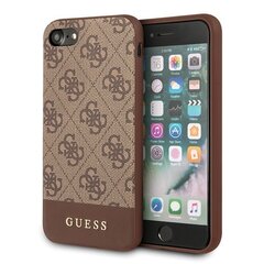 Чехол Guess для iPhone 7/8 / SE 2020, коричневый цена и информация | Чехлы для телефонов | pigu.lt