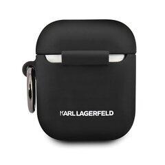 Силиконовый чехол Karl Lagerfeld Silicone Cover предназначен для Airpods цена и информация | Karl Lagerfeld Компьютерная техника | pigu.lt