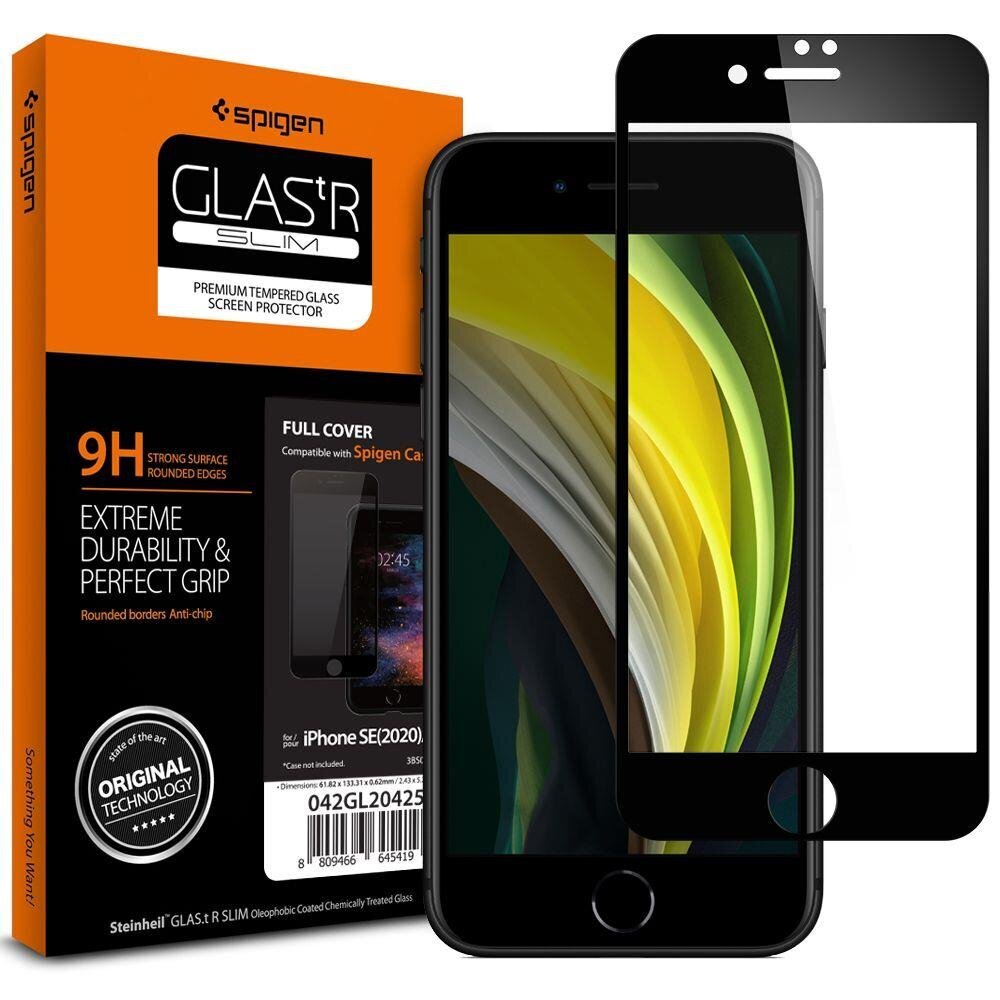 Spigen Tempered Glass цена и информация | Apsauginės plėvelės telefonams | pigu.lt