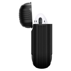 Spigen Rugged Armor AirPods Black kaina ir informacija | Ausinės | pigu.lt