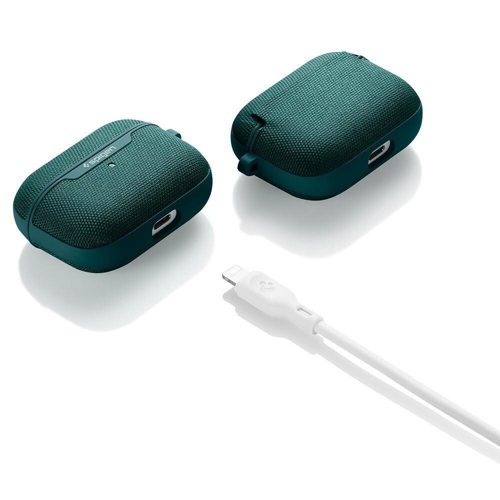 Spigen Urban Fit AirPods Green kaina ir informacija | Ausinės | pigu.lt