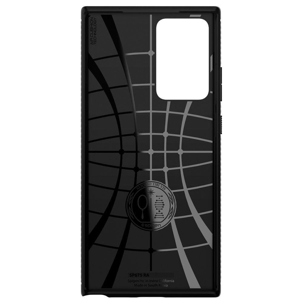 Spigen Rugged Armor, skirtas Samsung Galaxy Note 20 Ultra 5G, Matte Black kaina ir informacija | Telefono dėklai | pigu.lt