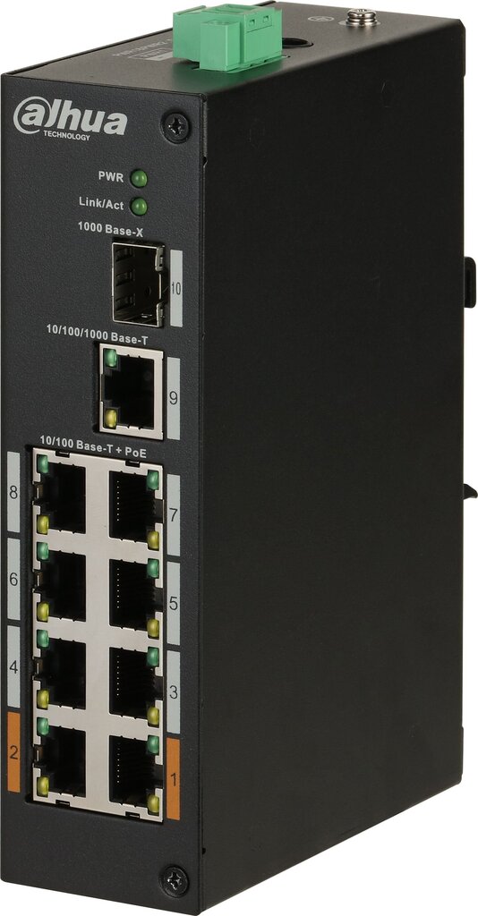 Dahua technology PFS3110-8ET-96 kaina ir informacija | Komutatoriai (Switch) | pigu.lt