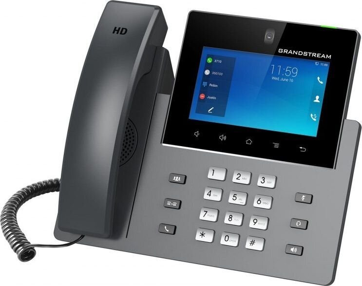 GrandStream GXV3350, juodas kaina ir informacija | Stacionarūs telefonai | pigu.lt