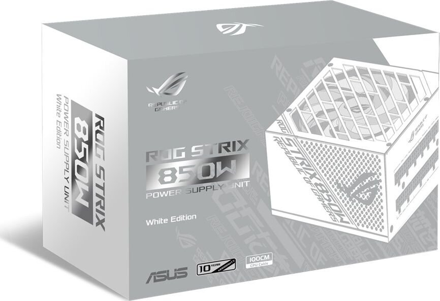 Asus ROG Strix 850G kaina ir informacija | Maitinimo šaltiniai (PSU) | pigu.lt