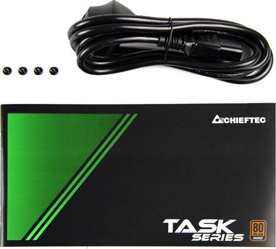 Chieftec Task Series 500W TPS-500S kaina ir informacija | Maitinimo šaltiniai (PSU) | pigu.lt