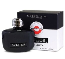 SPPC AVIATOR tualetinis vanduo vyrams „Black leather“, 100 ml kaina ir informacija | Kvepalai vyrams | pigu.lt