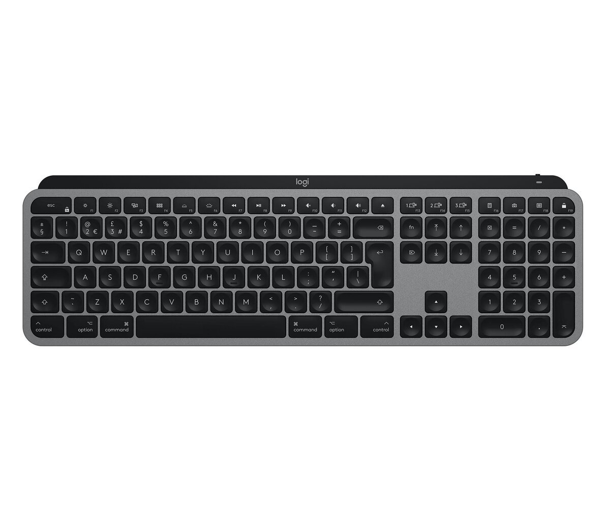 Logitech MX Keys Mac kaina ir informacija | Klaviatūros | pigu.lt