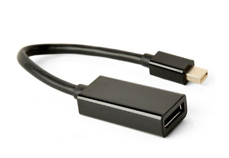 Adapterio laidas 4K Mini DisplayPort on HDMI, juodas kaina ir informacija | Adapteriai, USB šakotuvai | pigu.lt