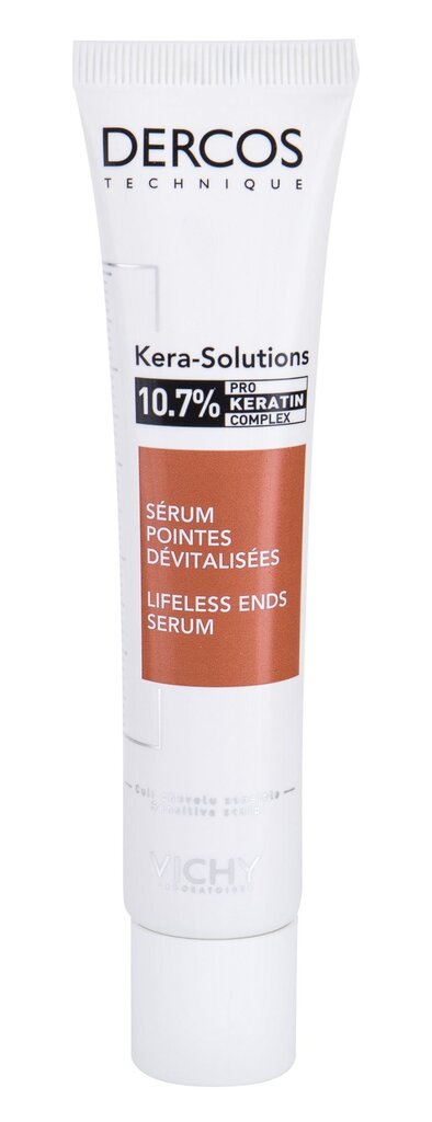 Plaukų serumas Vichy Dercos Kera-Solutions, 40 ml цена и информация | Priemonės plaukų stiprinimui | pigu.lt