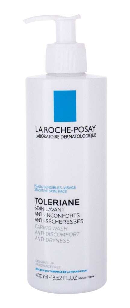 La Roche-Posay Toleriane Caring Wash крем для очистки лица 400 мл цена |  pigu.lt