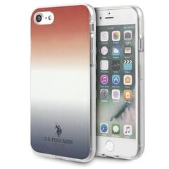 Чехол US Polo USHCI8TRDGRB для iPhone 7/8 / SE 2022 / SE 2020, красный/синий цена и информация | Чехлы для телефонов | pigu.lt
