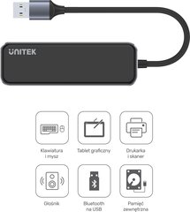 Unitek H1109A kaina ir informacija | Adapteriai, USB šakotuvai | pigu.lt