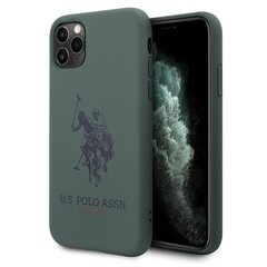 Чехол US Polo для iPhone 11 Pro Max, зелёный цена и информация | Чехлы для телефонов | pigu.lt
